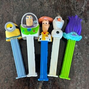 Set of 5 PEZ Dispensers - Disney